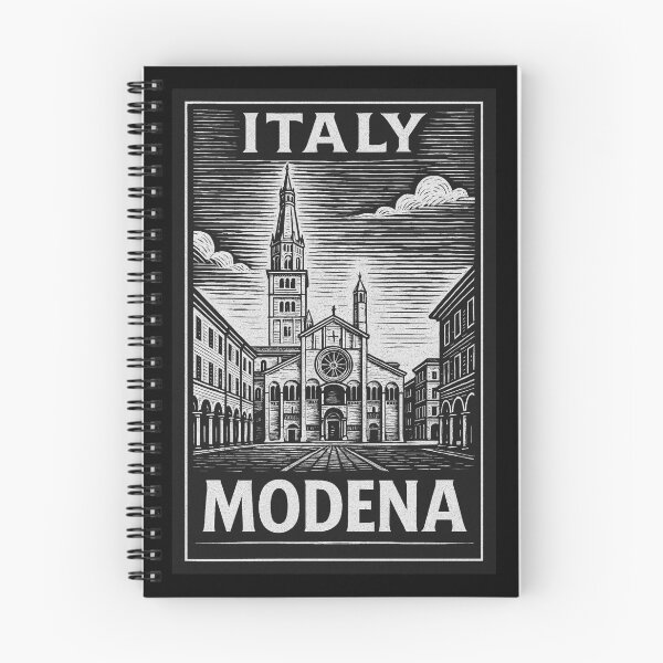 Item preview, Modena Italy Linocut Style  designed and sold by Thistle-TShop.