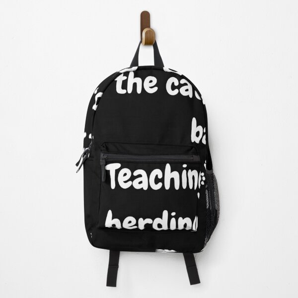 Item preview, Teaching is Like Herding Cats - Funny Teacher Reality designed and sold by GASCONLAB.