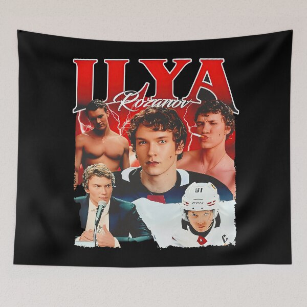 Item preview, Connor Storrie Ilya Rozanov Heated Rivalry Hockey Romance Art designed and sold by maitivi.
