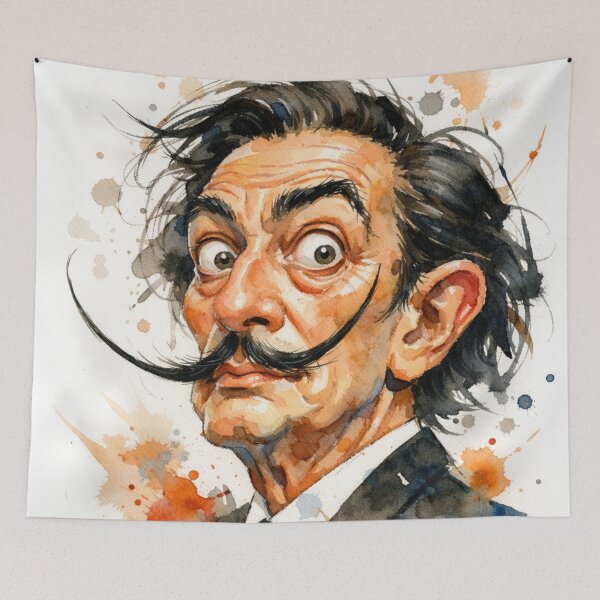 Item preview, Salvador Dalí designed and sold by Sarcastic designs.