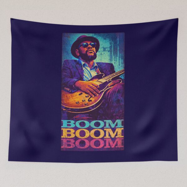 Item preview, BOOM BOOM BOOM Blues Fire Edition designed and sold by lioragraf.