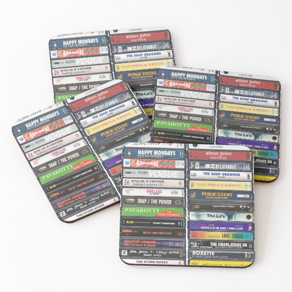 Item preview, 36th Birthday - 1990 in Music  designed and sold by Mr Mustard Prints.
