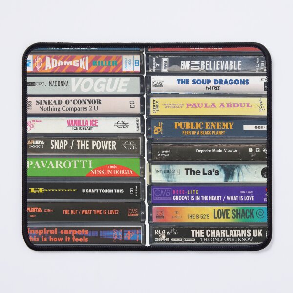 Item preview, 36th Birthday - 1990 in Music  designed and sold by Mr Mustard Prints.