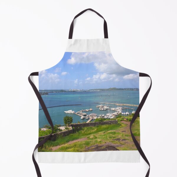 Item preview, Harbor View from Fort Louis Saint Martin designed and sold by LisaWootenPhoto.