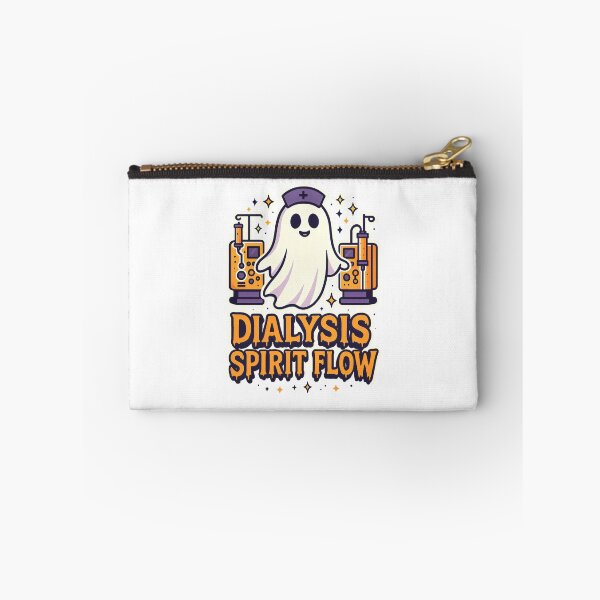 Item preview, Dialysis Spirit Flow Ghost Nurse Halloween Design – Cute Dialysis Tech Spooky Shirt Graphic designed and sold by ClinicalHubs.