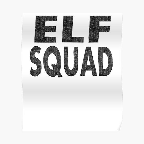 Download Elf Svg Posters Redbubble