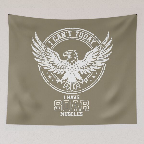 Item preview, I Can't Today I Have Soar Muscles - Light Print designed and sold by Josh Meyer Designs.