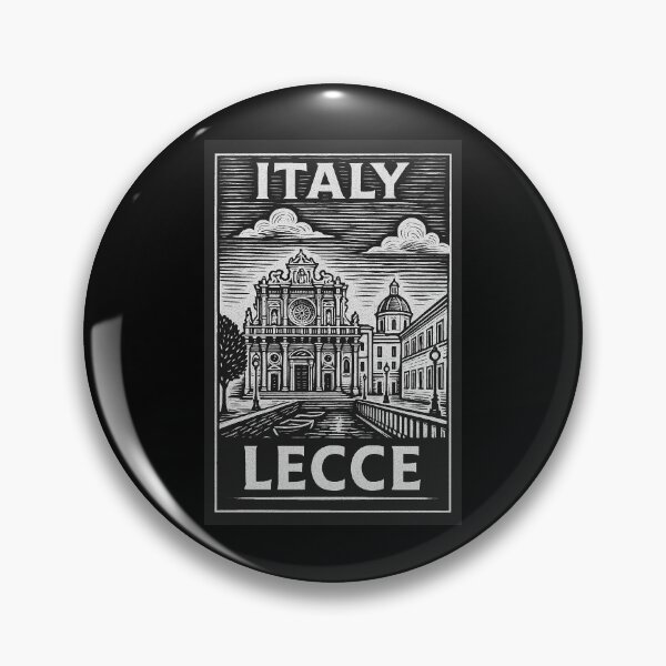 Item preview, Lecce Italy Linocut Style  designed and sold by Thistle-TShop.