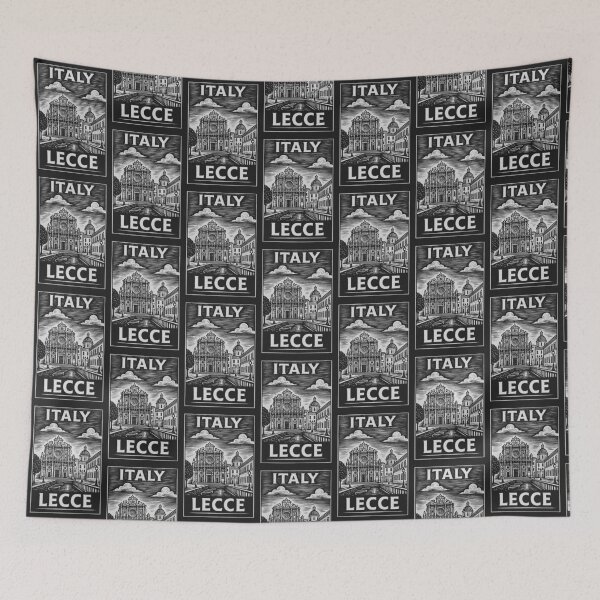 Item preview, Lecce Italy Linocut Style  designed and sold by Thistle-TShop.