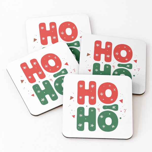 Item preview, Ho Ho Ho – Cute Christmas Typography Design designed and sold by Graphic Therapist.