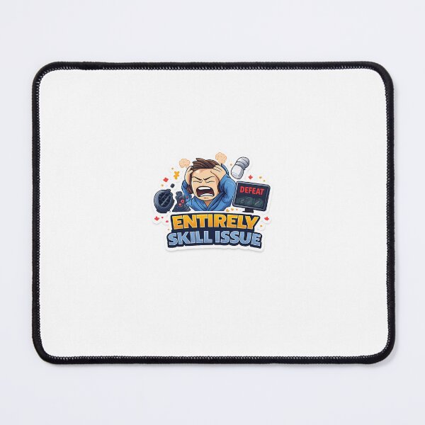 Item preview, Entirely Skill Issue – Gamer Meme Design designed and sold by AFKstudio.