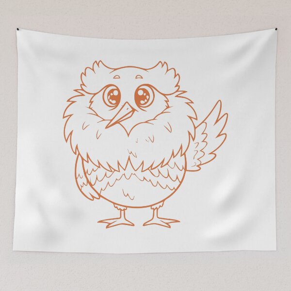 Item preview, Illustration of an elegant ruffed bird, Kemphanen – Majestic art of wild birds designed and sold by Wolagno.