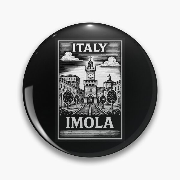 Item preview, Imola Italy Linocut Style  designed and sold by Thistle-TShop.