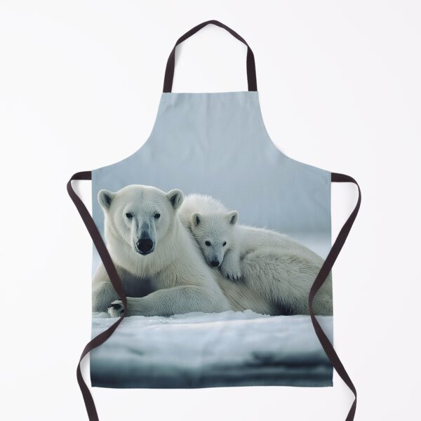 Item preview, Polar Bear Mother and Cub designed and sold by Titphilou.