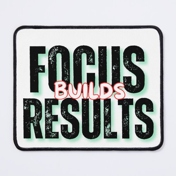Item preview, Focus Builds Results Strong Motivation Minimal Mindset T-Shirt designed and sold by Art Loom.