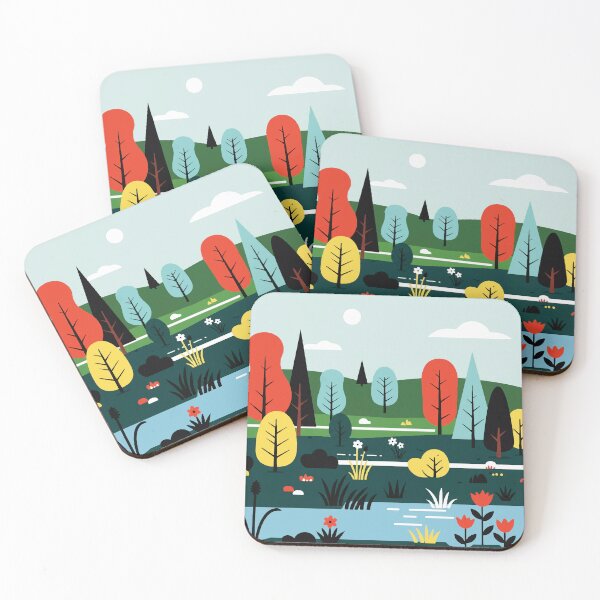 Item preview, Minimalistic landscape in nature designed and sold by Design4uStudio.