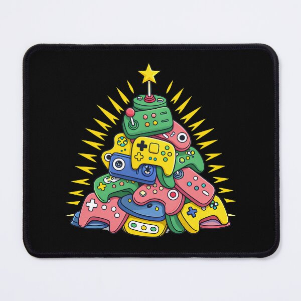 Item preview, Video Game Controller Christmas Tree Gamer Holiday Gaming Gift designed and sold by DrawHandArt.