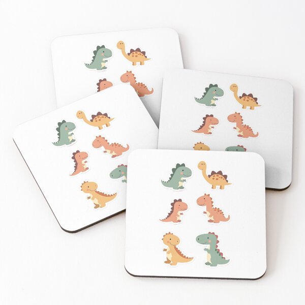 Item preview, Cute Baby Dinosaur Sticker Set designed and sold by TinyJoy Studio.