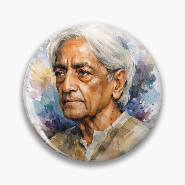 Item preview, Jiddu Krishnamurti designed and sold by Sarcastic designs.