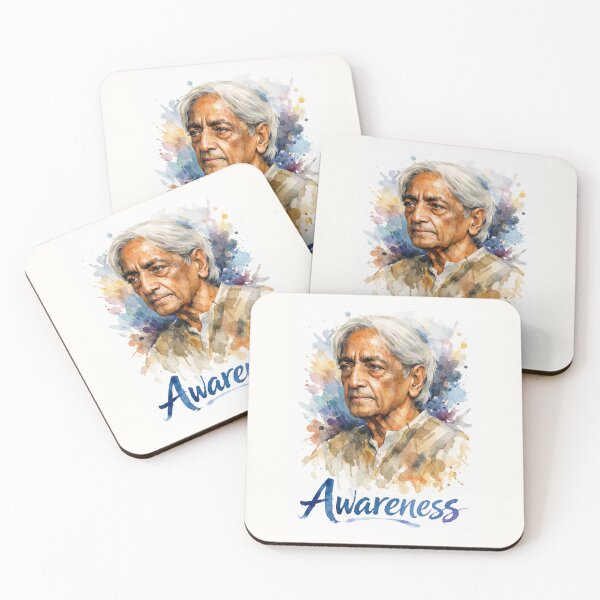 Item preview, Jiddu Krishnamurti designed and sold by Sarcastic designs.
