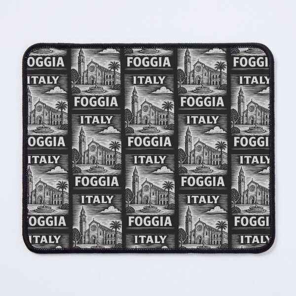 Item preview, Foggia Italy Linocut Style designed and sold by Thistle-TShop.