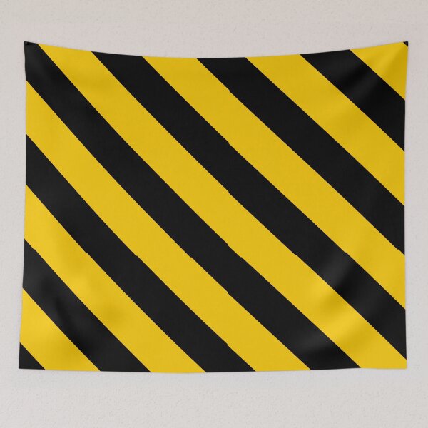 Item preview, Black Yellow Lines designed and sold by RASUNED.