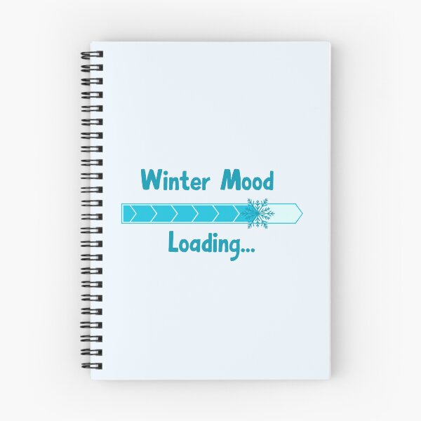 Item preview, Winter Mood Loading Snowflake Quote designed and sold by Inkworksbyshery.