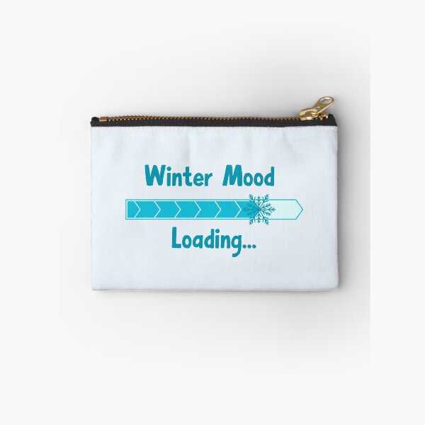 Item preview, Winter Mood Loading Snowflake Quote designed and sold by Inkworksbyshery.