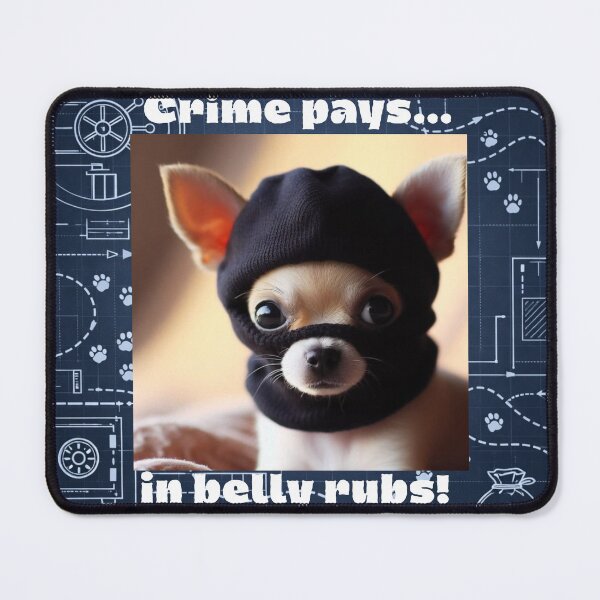 Item preview, Crime pays in belly rubs! designed and sold by Matty69TeeS.