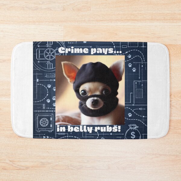Item preview, Crime pays in belly rubs! designed and sold by Matty69TeeS.