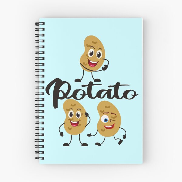 Item preview, One Potato Two Potatoes Kawaii Veggie Art designed and sold by SandyMDesigns.