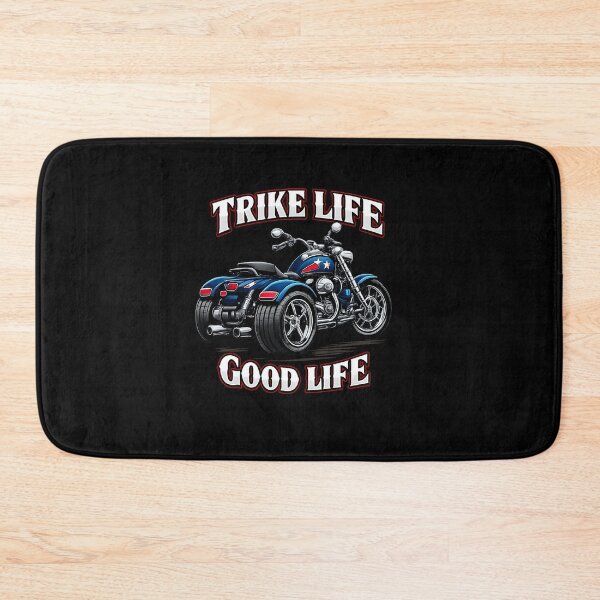 Item preview, Trike Life Good Life T-Shirt | American Trike Motorcycle Biker Shirt | Vintage Cruiser Trike Rider Tee designed and sold by DailyDrivesct.