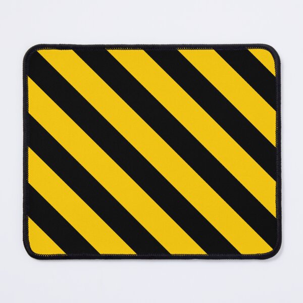 Item preview, Black Yellow Lines designed and sold by RASUNED.