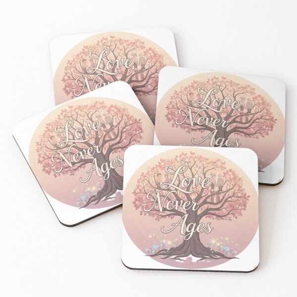 Item preview, Love Never Ages – Timeless Couple Life Tree Illustration | Eternal Love Art designed and sold by Ranrajshop.