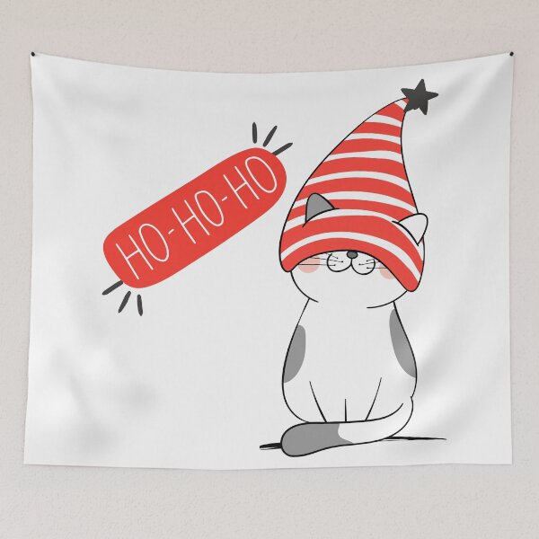 Item preview, Funny Christmas Cat . designed and sold by Anime-Clothes1.
