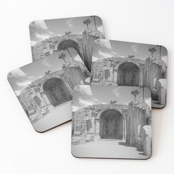 Item preview, Ruins of the Great Stone Church (1806) BW designed and sold by WrightDesignsUS.