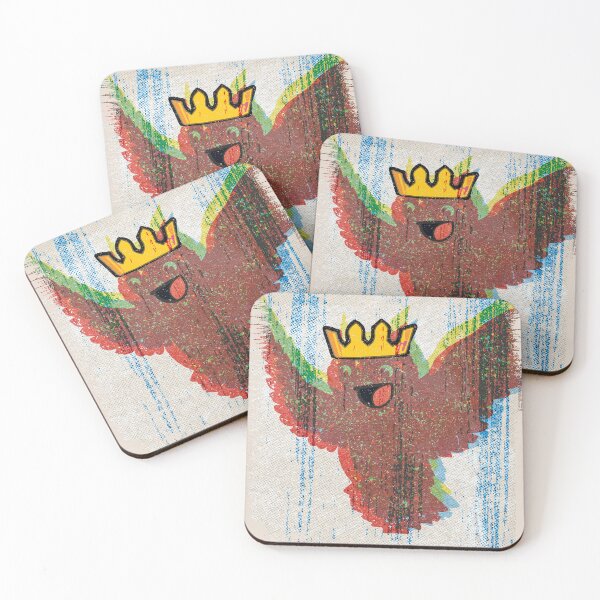 Item preview, Owl is the Laughing King - Owl King Street Art designed and sold by JoeyCapivara.