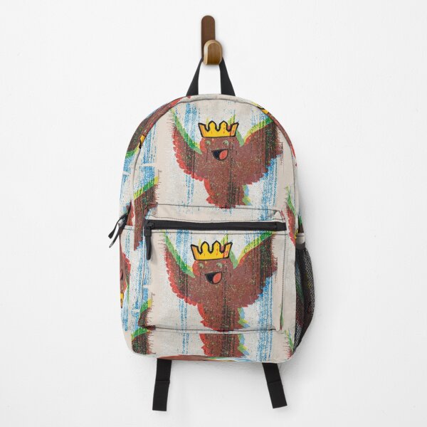 Item preview, Owl is the Laughing King - Owl King Street Art designed and sold by JoeyCapivara.