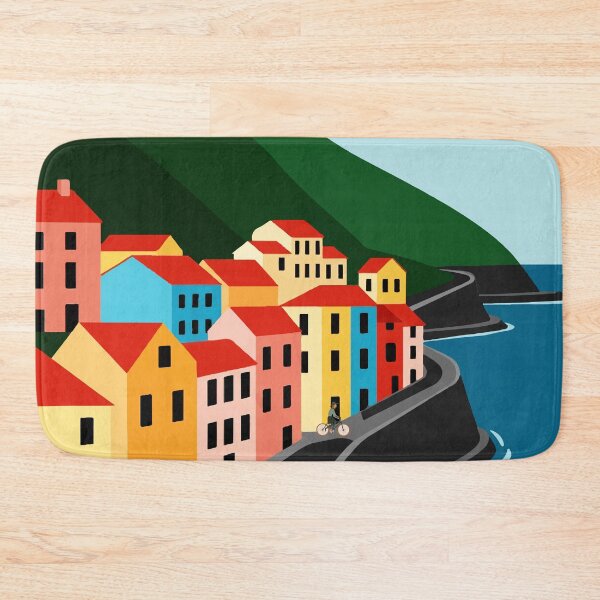 Item preview, Town on the coast designed and sold by Design4uStudio.