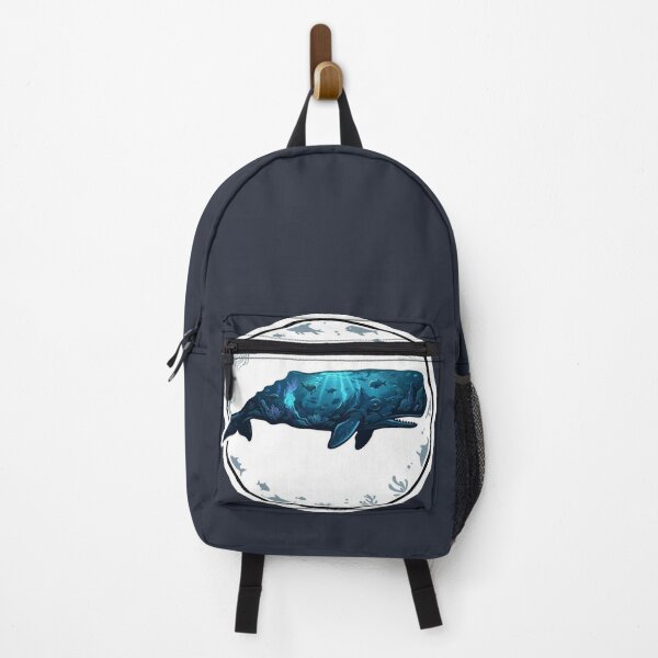 Item preview, Majestic Sperm Whale Deep Sea Abyss Double Exposure Art designed and sold by CANDO ART STORE.