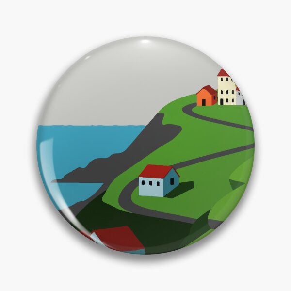 Item preview, Town on the coast designed and sold by Design4uStudio.