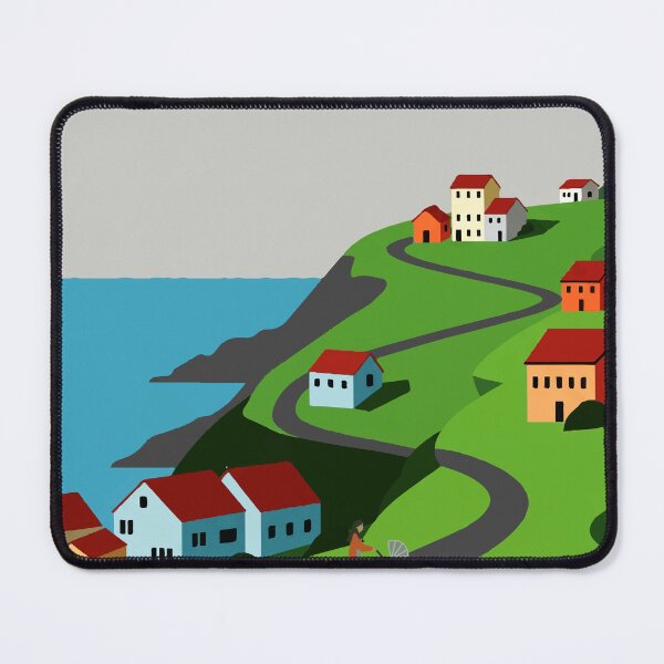 Item preview, Town on the coast designed and sold by Design4uStudio.
