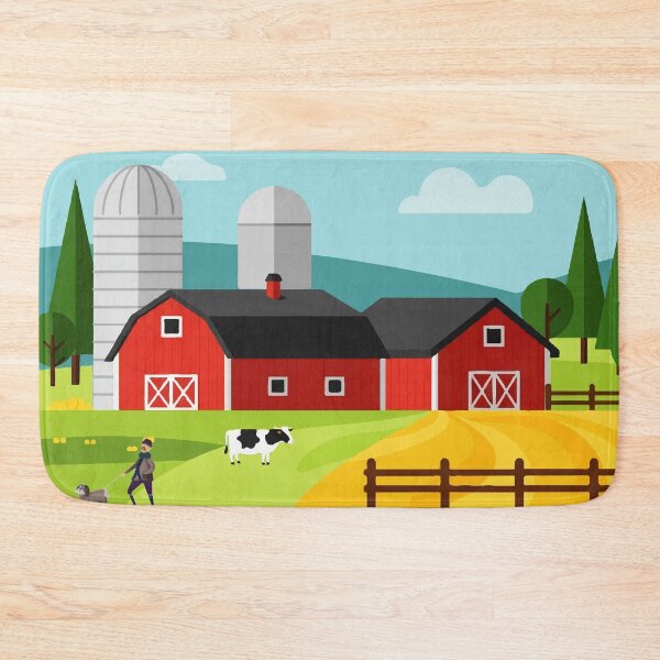 Item preview, Rural landscape designed and sold by Design4uStudio.