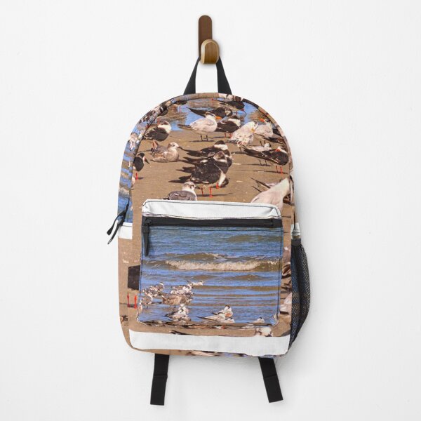 Item preview, Seagulls Gathering on Sandy Beach Hilton Head Island designed and sold by LisaWootenPhoto.