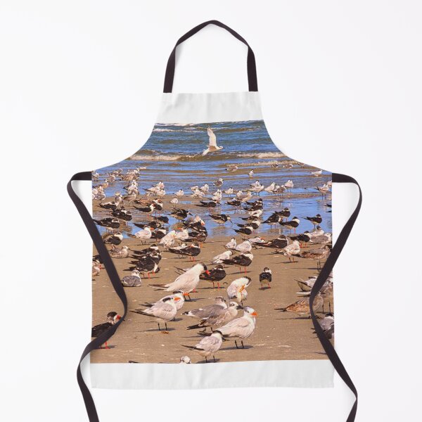 Item preview, Seagulls Gathering on Sandy Beach Hilton Head Island designed and sold by LisaWootenPhoto.