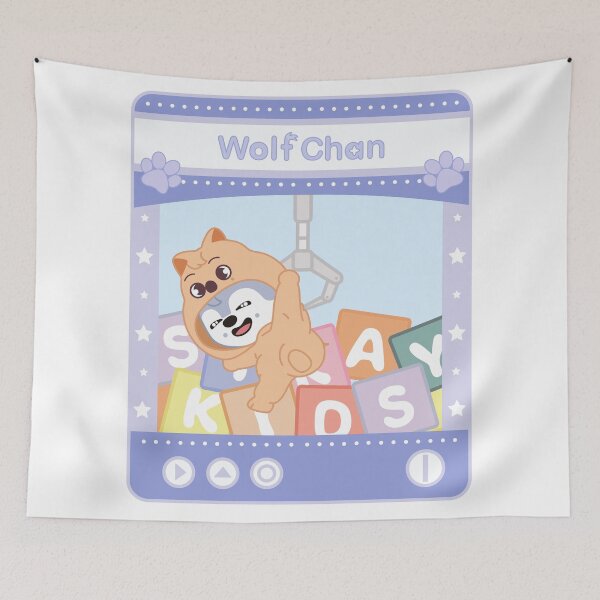 Item preview, SKZOO Wolf Chan - Stray Kids Bang Chan - SKZ TOY WORLD claw machine designed and sold by 0627june.