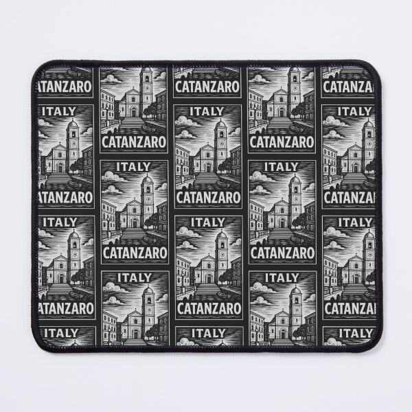Item preview, Catanzaro Italy Linocut Style  designed and sold by Thistle-TShop.