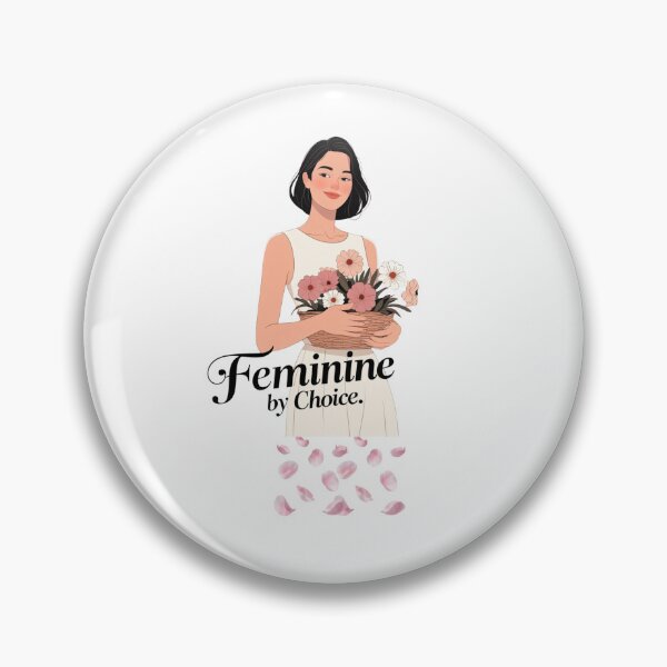 Item preview, Feminine By Choice designed and sold by SloganSauce.