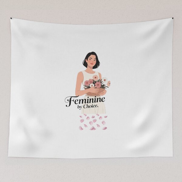 Item preview, Feminine By Choice designed and sold by SloganSauce.