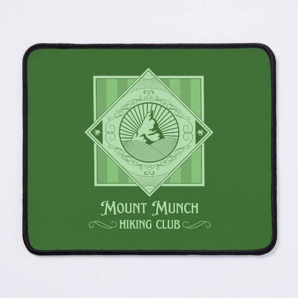 Item preview, Mount Munch Hiking Club in You're Green (Light) designed and sold by flabbergastiess.
